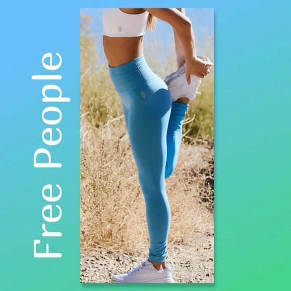 NWOT Free People Good Karma Leggings - Picture 1 of 10